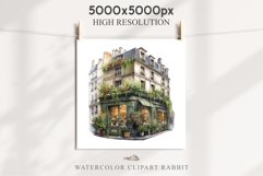 Magic European Style Store Bakery Shop Cafe House Detailed Cafe PNG Watercolor Transparent invitation t-shirt designs sublimation nursery kids printable art  European Style Store, Shop Clipart, Cafe House png, Floral Bakery Transparent detailed clip art j