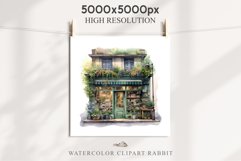 Magic European Style Store Bakery Shop Cafe House Detailed Cafe PNG Watercolor Transparent invitation t-shirt designs sublimation nursery kids printable art  European Style Store, Shop Clipart, Cafe House png, Floral Bakery Transparent detailed clip art j