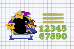 Shaker cake topper SVG Magic Stars Product Image 2