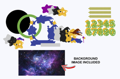 Shaker cake topper SVG Magic Stars Product Image 3