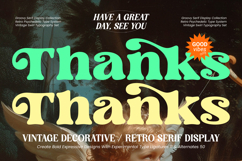 Magic Target Retro Serif Display Product Image 15