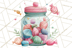 Unicorns Clipart, Fantasy Nursery Art PNG Product Image 2