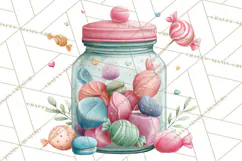 Unicorns Clipart, Fantasy Nursery Art PNG Product Image 2