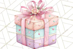Unicorns Clipart, Fantasy Nursery Art PNG Product Image 4