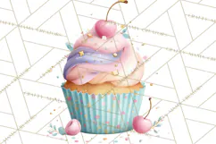 Unicorns Clipart, Fantasy Nursery Art PNG Product Image 5