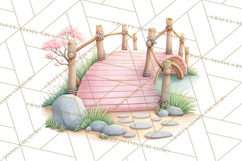 Unicorns Clipart, Fantasy Nursery Art PNG Product Image 2