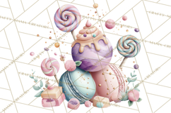 Unicorns Clipart, Fantasy Nursery Art PNG Product Image 5