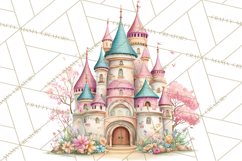 Unicorns Clipart, Fantasy Nursery Art PNG Product Image 5