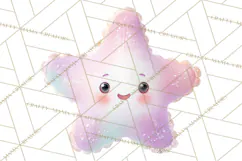 Unicorns Clipart, Fantasy Nursery Art PNG Product Image 4