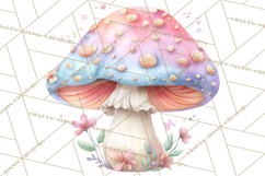 Unicorns Clipart, Fantasy Nursery Art PNG Product Image 5