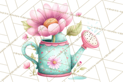 Unicorns Clipart, Fantasy Nursery Art PNG Product Image 2
