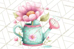 Unicorns Clipart, Fantasy Nursery Art PNG Product Image 2