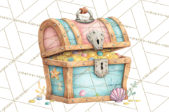 Unicorns Clipart, Fantasy Nursery Art PNG Product Image 4