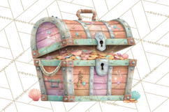 Unicorns Clipart, Fantasy Nursery Art PNG Product Image 5