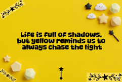 Magic Yellow - Cozy &amp; Display Font Product Image 2