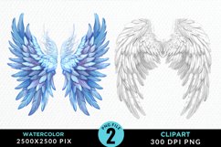 Magical Angel Wings Clipart Bundle Product Image 3