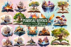 Magical Books Sublimation Bundle, Magical Books Collection Product Image 1