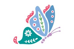 Magical Butterfly SVG Cut File Product Image 1