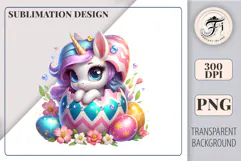 Discover this whimsical cute unicorn clipart nestled in a beautifully decorated egg, perfect for adding magic to your designs. Ideal for greeting cards, invitations, and more. High-resolution PNG with transparent background. Download now!