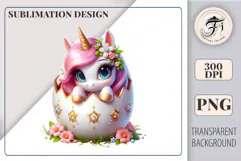 Discover this whimsical cute unicorn clipart nestled in a beautifully decorated egg, perfect for adding magic to your designs. Ideal for greeting cards, invitations, and more. High-resolution PNG with transparent background. Download now!