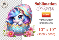 Discover this whimsical cute unicorn clipart nestled in a beautifully decorated egg, perfect for adding magic to your designs. Ideal for greeting cards, invitations, and more. High-resolution PNG with transparent background. Download now!