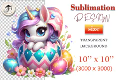 Discover this whimsical cute unicorn clipart nestled in a beautifully decorated egg, perfect for adding magic to your designs. Ideal for greeting cards, invitations, and more. High-resolution PNG with transparent background. Download now!
