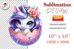 Discover this whimsical cute unicorn clipart nestled in a beautifully decorated egg, perfect for adding magic to your designs. Ideal for greeting cards, invitations, and more. High-resolution PNG with transparent background. Download now!