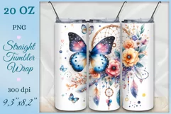 Transform your tumbler into a mystical wonderland with this enchanting sublimation design featuring a magical dream catcher. Dive into a world of fantasy and inspiration with every sip. Let your imagination soar.