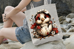 Magical Easter Chick Bloom Clipart Product Image 3