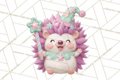 Magical Fantasy Animal Clipart PNG Cute Kawaii Product Image 2