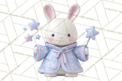 Magical Fantasy Animal Clipart PNG Cute Kawaii Product Image 3