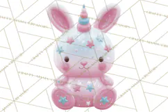 Magical Fantasy Animal Clipart PNG Cute Kawaii Product Image 4