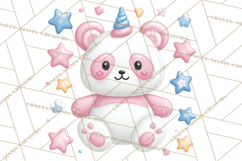 Magical Fantasy Animal Clipart PNG Cute Kawaii Product Image 5
