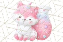 Magical Fantasy Animal Clipart PNG Cute Kawaii Product Image 4