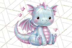 Magical Fantasy Animal Clipart PNG Cute Kawaii Product Image 5