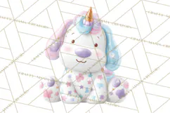 Magical Fantasy Animal Clipart PNG Cute Kawaii Product Image 4