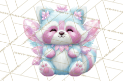 Magical Fantasy Animal Clipart PNG Cute Kawaii Product Image 5