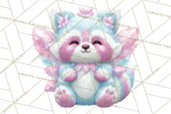 Magical Fantasy Animal Clipart PNG Cute Kawaii Product Image 5