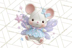 Magical Fantasy Animal Clipart PNG Cute Kawaii Product Image 2