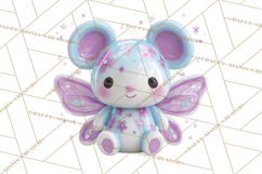 Magical Fantasy Animal Clipart PNG Cute Kawaii Product Image 3