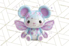Magical Fantasy Animal Clipart PNG Cute Kawaii Product Image 3