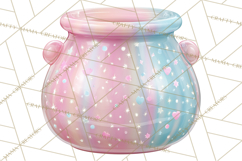 Magical Fantasy Animal Clipart PNG Cute Kawaii Product Image 4