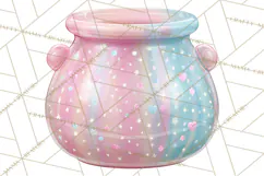 Magical Fantasy Animal Clipart PNG Cute Kawaii Product Image 4