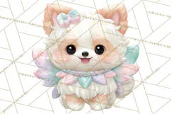 Magical Fantasy Animal Clipart PNG Cute Kawaii Product Image 5