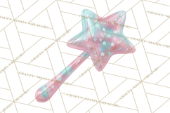 Magical Fantasy Animal Clipart PNG Cute Kawaii Product Image 3