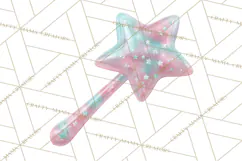 Magical Fantasy Animal Clipart PNG Cute Kawaii Product Image 3