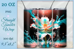 Transform your everyday routine with our enchanting sublimation tumbler wrap featuring a realistic fantasy flower. Perfect for fantasy enthusiasts and art lovers alike, it's more than just a tumbler wrap—it's a work of art.