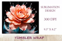 Transform your everyday routine with our enchanting sublimation tumbler wrap featuring a realistic fantasy flower. Perfect for fantasy enthusiasts and art lovers alike, it's more than just a tumbler wrap—it's a work of art.