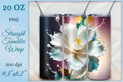 Transform your everyday routine with our enchanting sublimation tumbler wrap featuring a realistic fantasy flower. Perfect for fantasy enthusiasts and art lovers alike, it's more than just a tumbler wrap—it's a work of art.