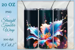 Transform your everyday routine with our enchanting sublimation tumbler wrap featuring a realistic fantasy flower. Perfect for fantasy enthusiasts and art lovers alike, it's more than just a tumbler wrap—it's a work of art.